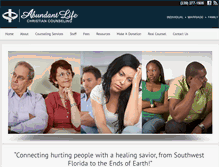 Tablet Screenshot of alcounseling.com